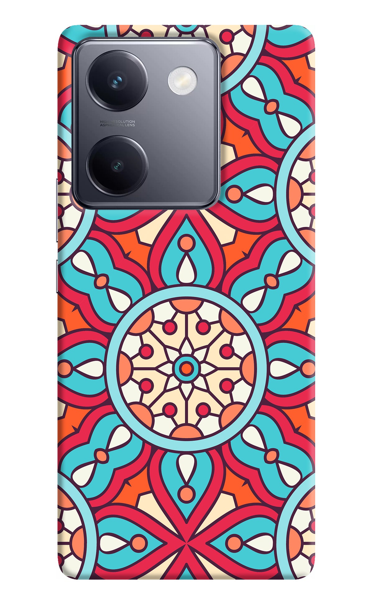 Mandala Geometric Vivo Y200 Pro Back Cover