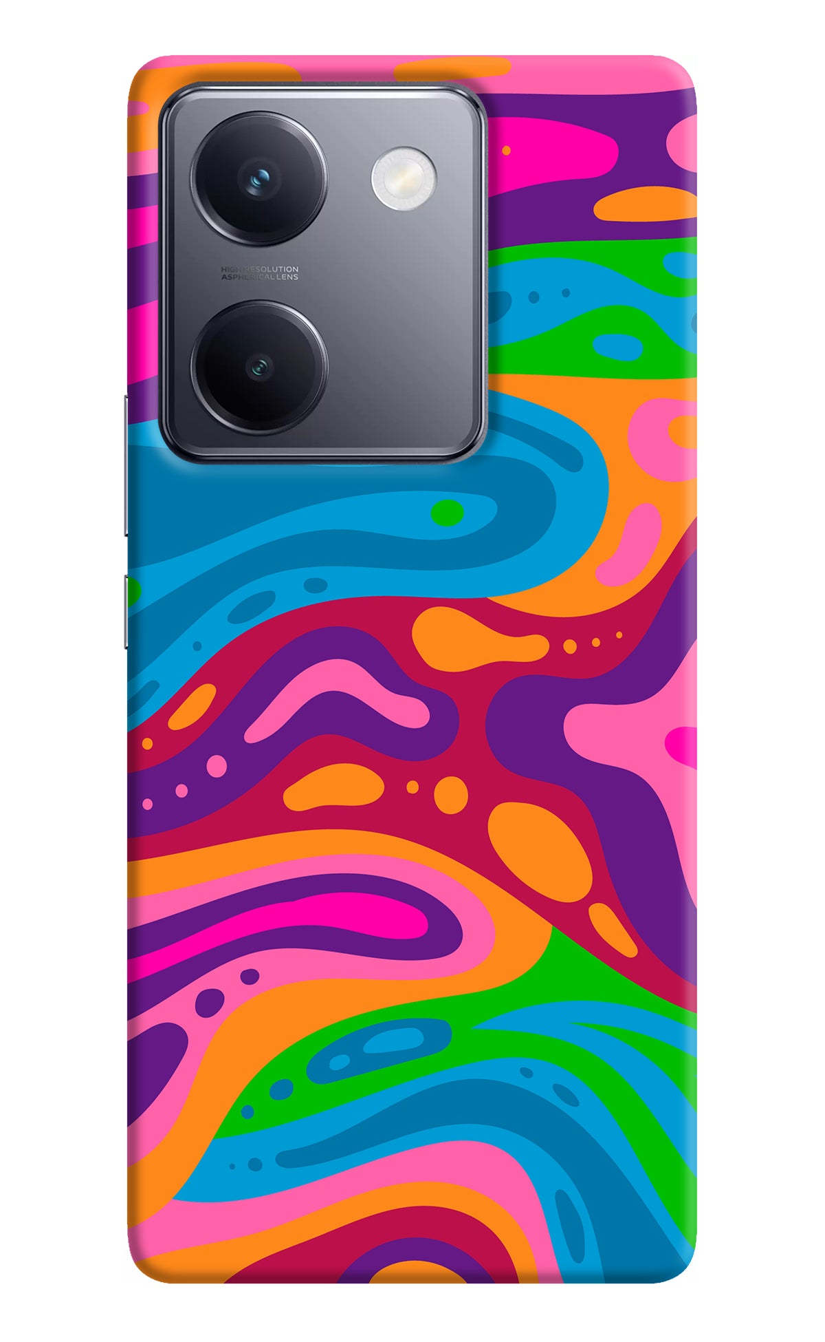 Trippy Pattern Vivo Y200 Pro Back Cover