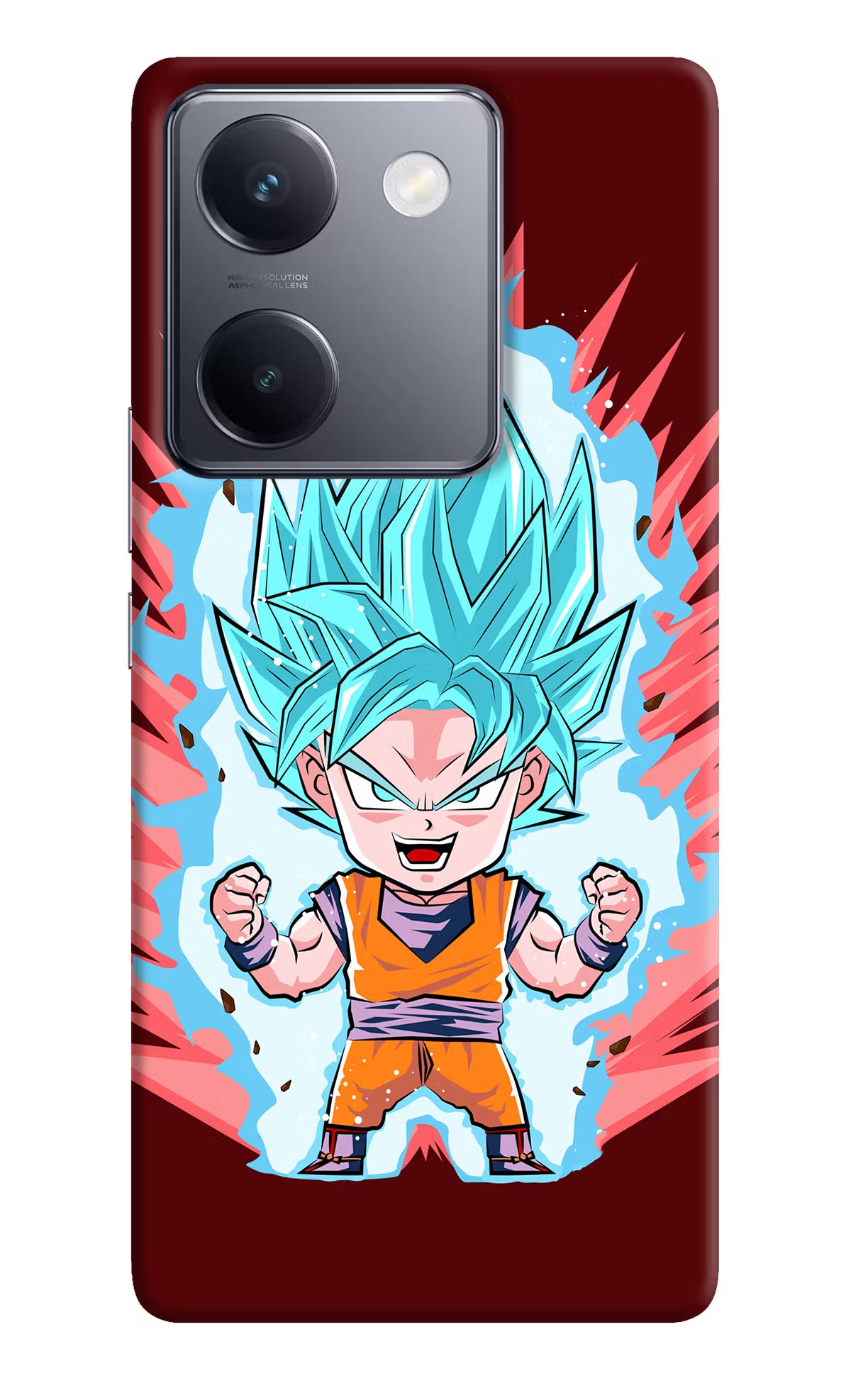 Goku Little Vivo Y200 Pro Hard Case Back Cover by Casekaro