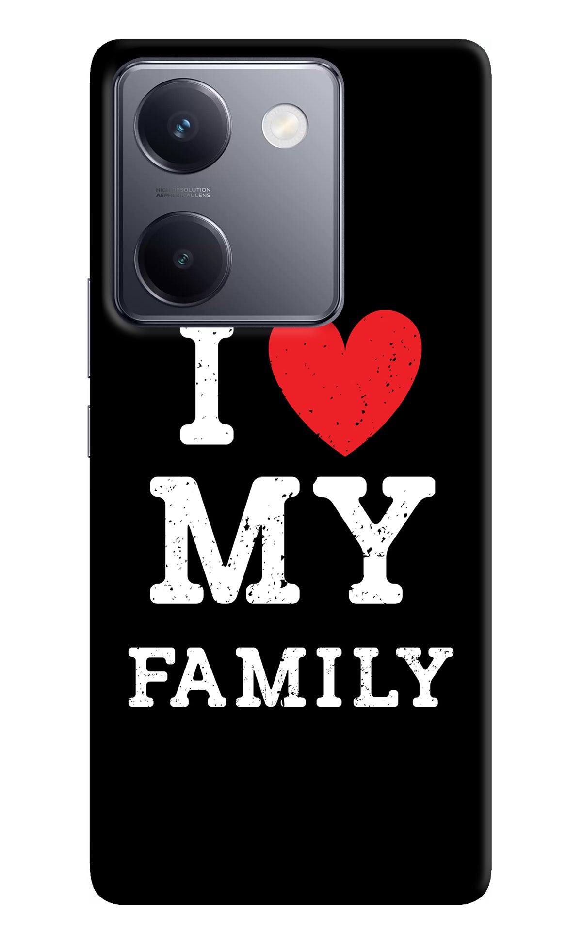 I Love My Family Vivo Y200 Pro Back Cover