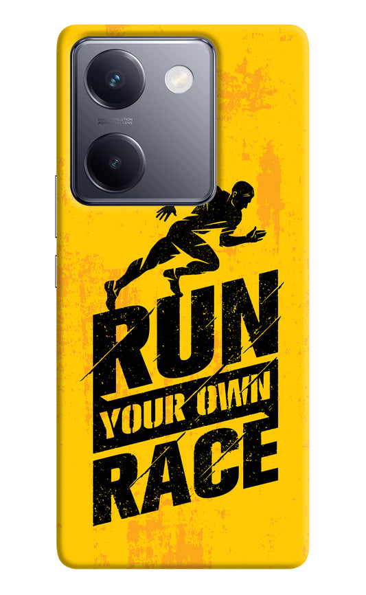 Run Your Own Race Vivo Y200 Pro Back Cover