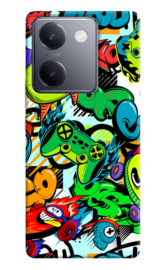 Game Doodle Vivo Y200 Pro Hard Case Back Cover by Casekaro