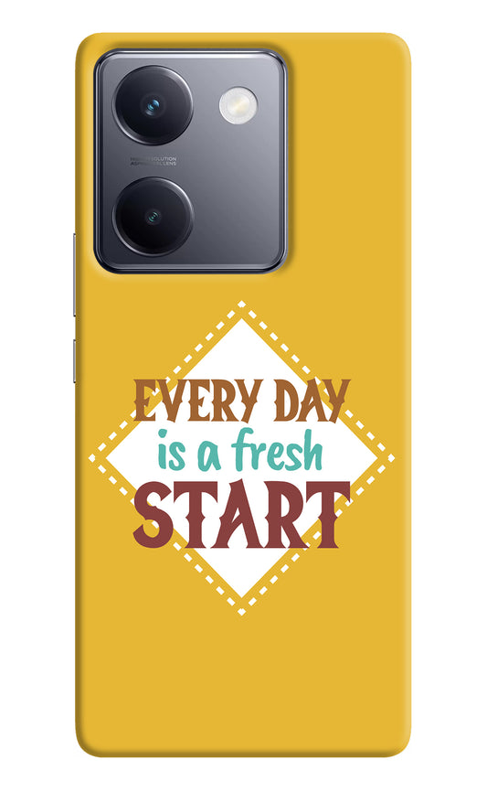 Every day is a Fresh Start Vivo Y200 Pro Back Cover