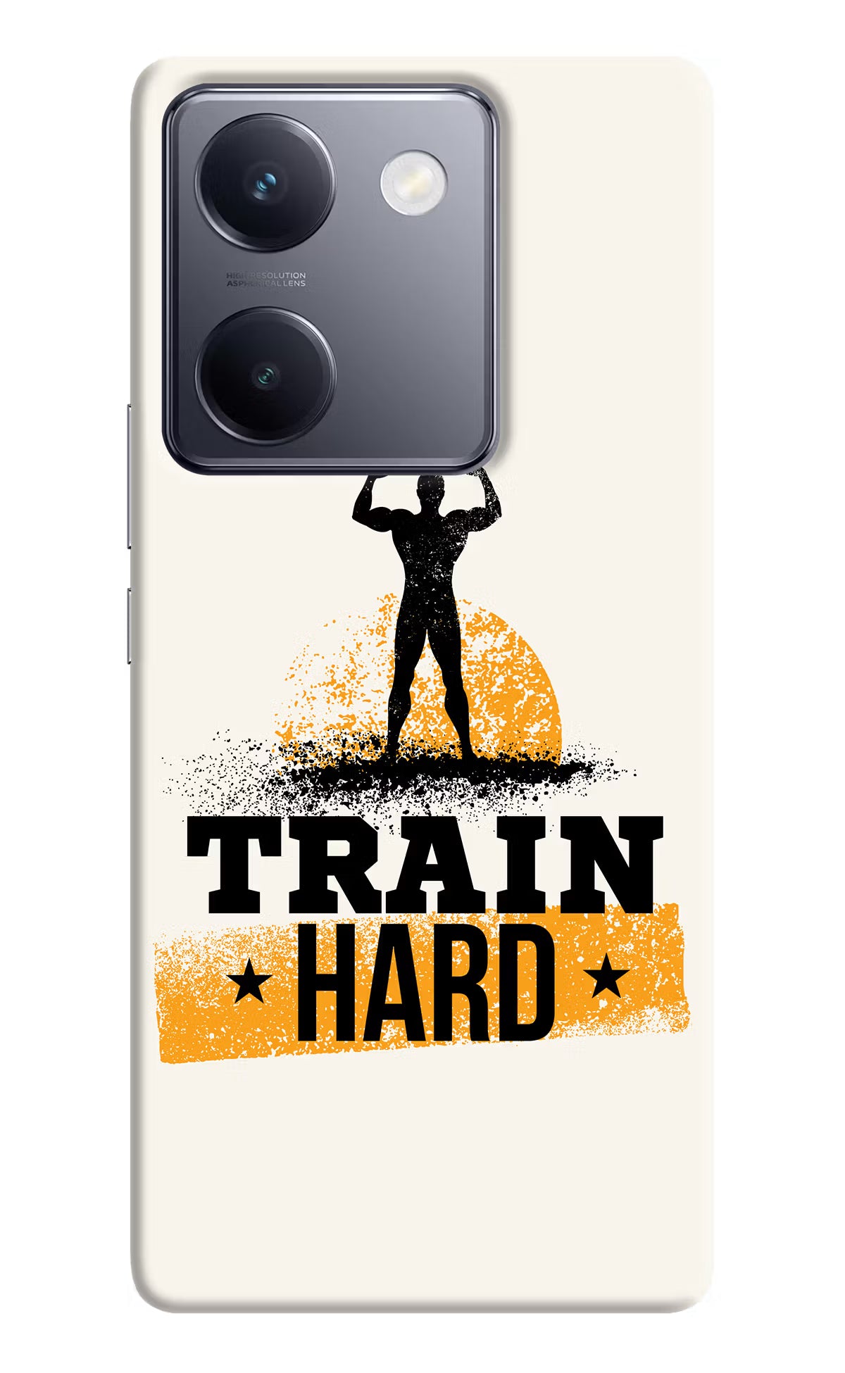 Train Hard Vivo Y200 Pro Hard Case Back Cover by Casekaro