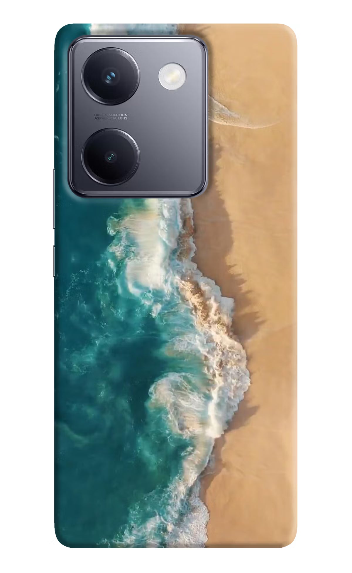Ocean Beach Vivo Y200 Pro Hard Case Back Cover by Casekaro