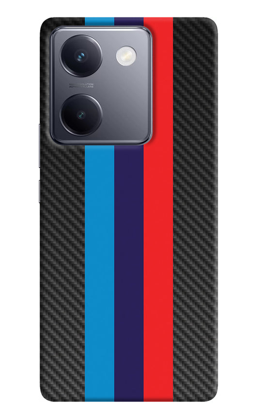 BMW Stripes Pattern Vivo Y200 Pro Back Cover