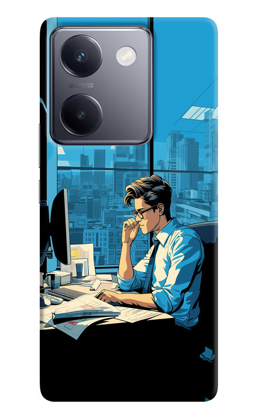 Focused Hustler (AI Generated) Vivo Y200 Pro Hard Case Back Cover by Casekaro