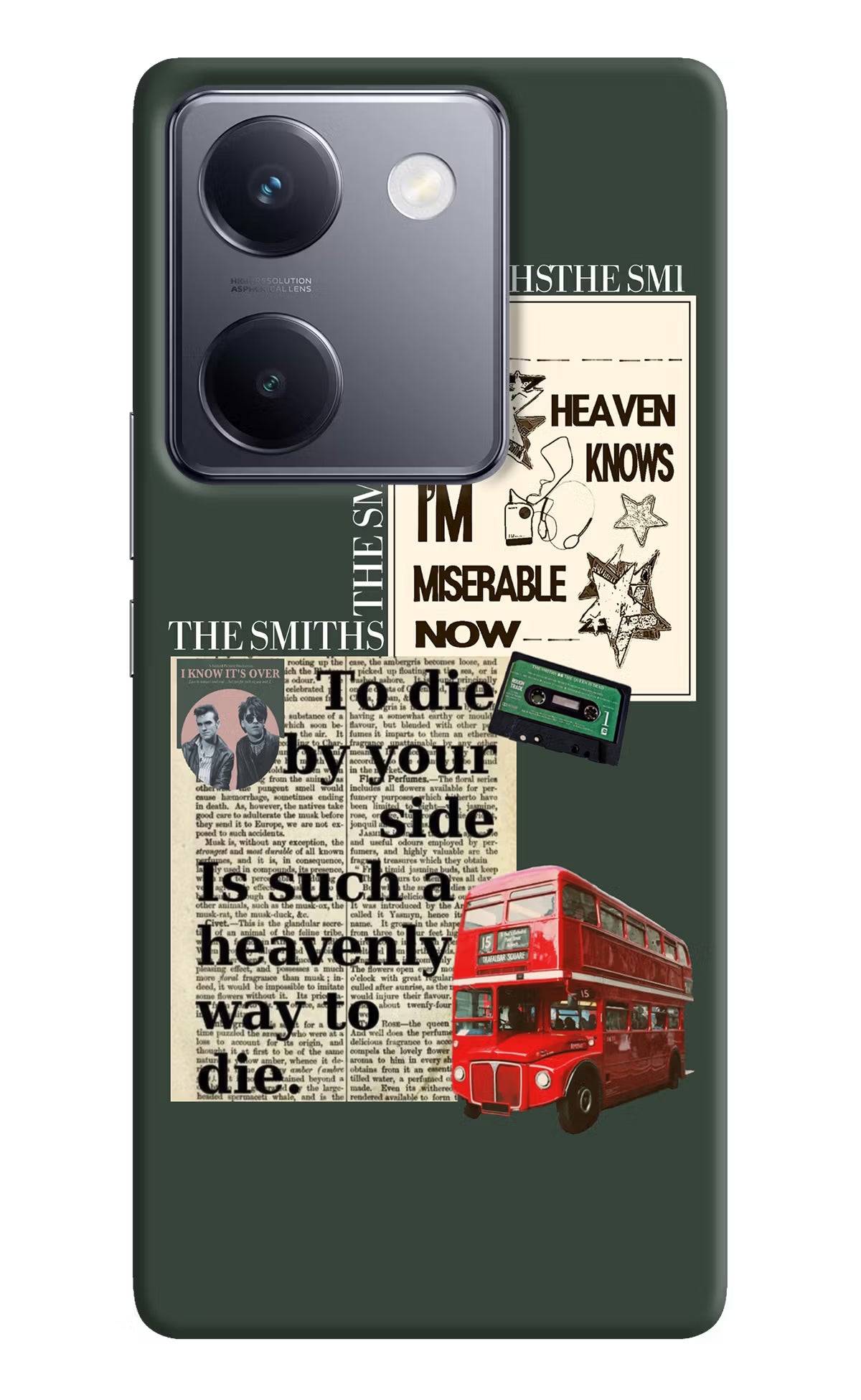 The Smiths Vivo Y200 Pro Hard Case Back Cover by Casekaro