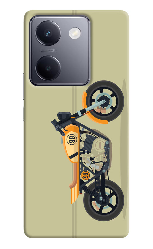 Vertical Speedster Vivo Y200 Pro Hard Case Back Cover by Casekaro