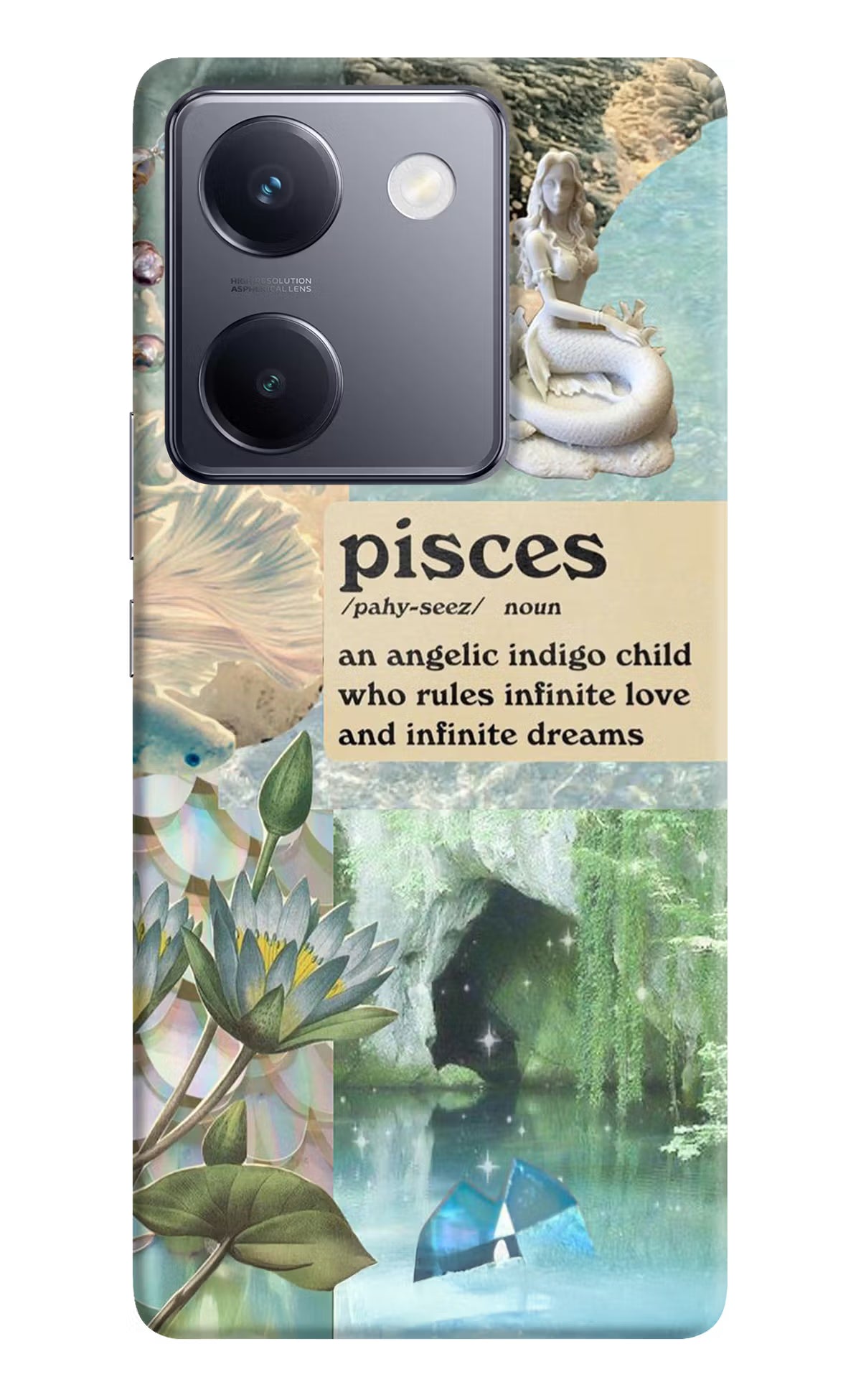 Pisces Zodiac Vivo Y200 Pro Hard Case Back Cover by Casekaro