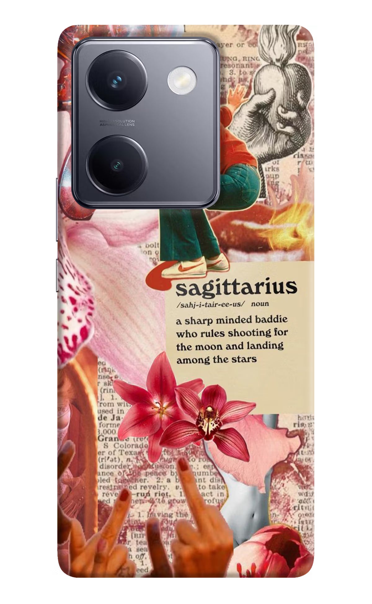 Sagittarius Zodiac Vivo Y200 Pro Hard Case Back Cover by Casekaro