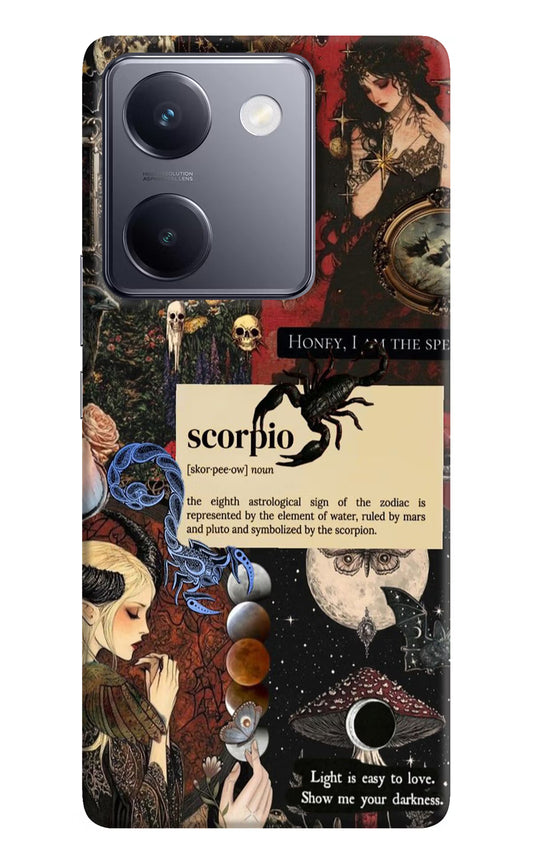 Scorpio Zodiac Vivo Y200 Pro Hard Case Back Cover by Casekaro