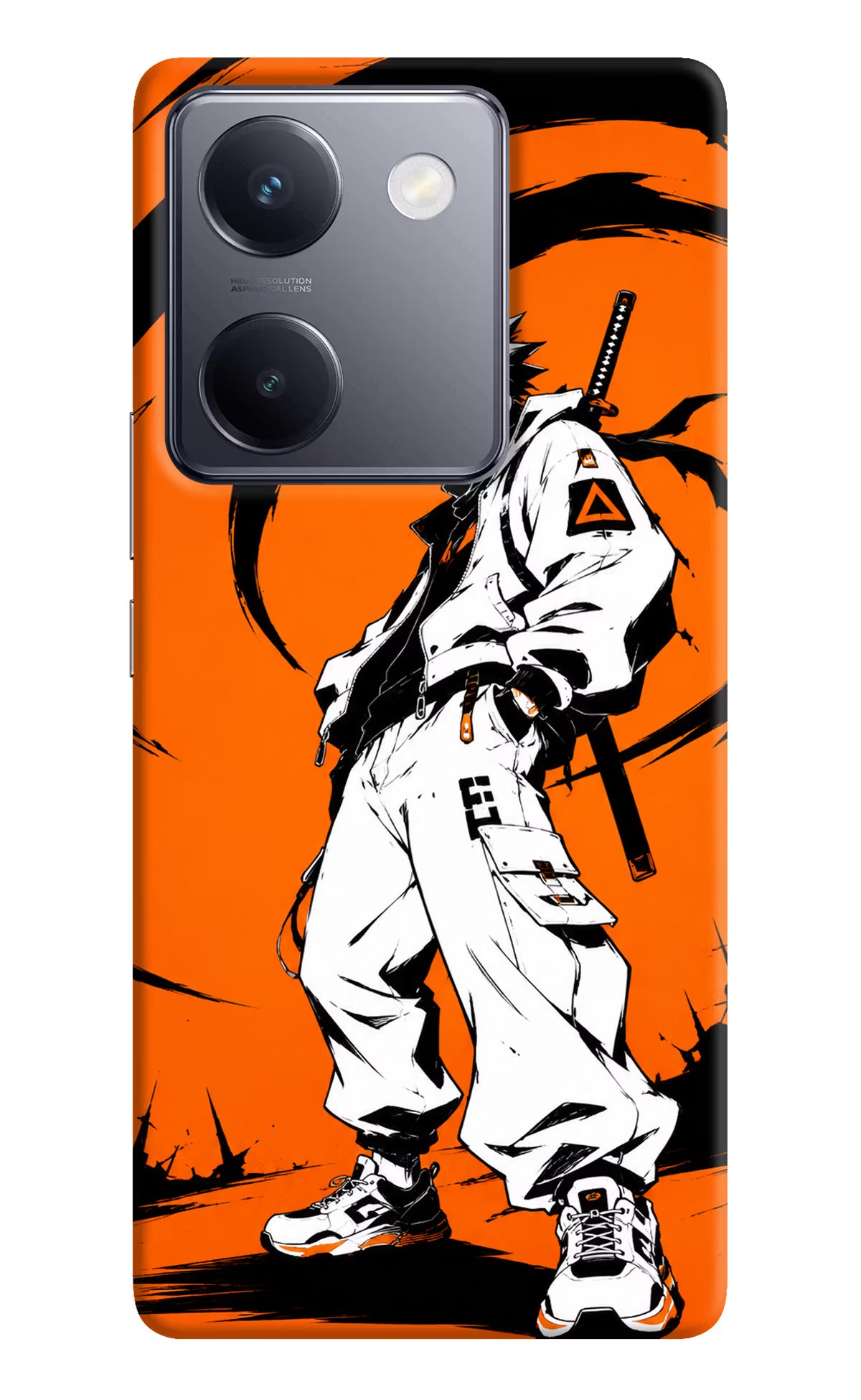 Street Samurai  Vivo Y200 Pro Hard Case Back Cover by Casekaro