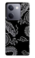 Twin Dragons Vivo Y200 Pro Hard Case Back Cover by Casekaro