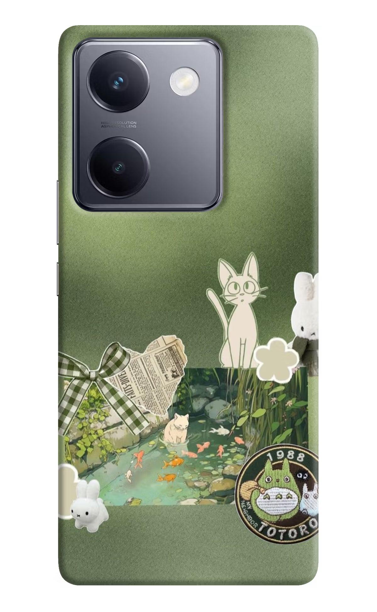 Aesthetic anime Vivo Y200 Pro Back Cover