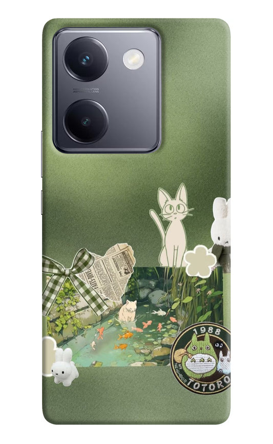 Aesthetic anime Vivo Y200 Pro Hard Case Back Cover by Casekaro