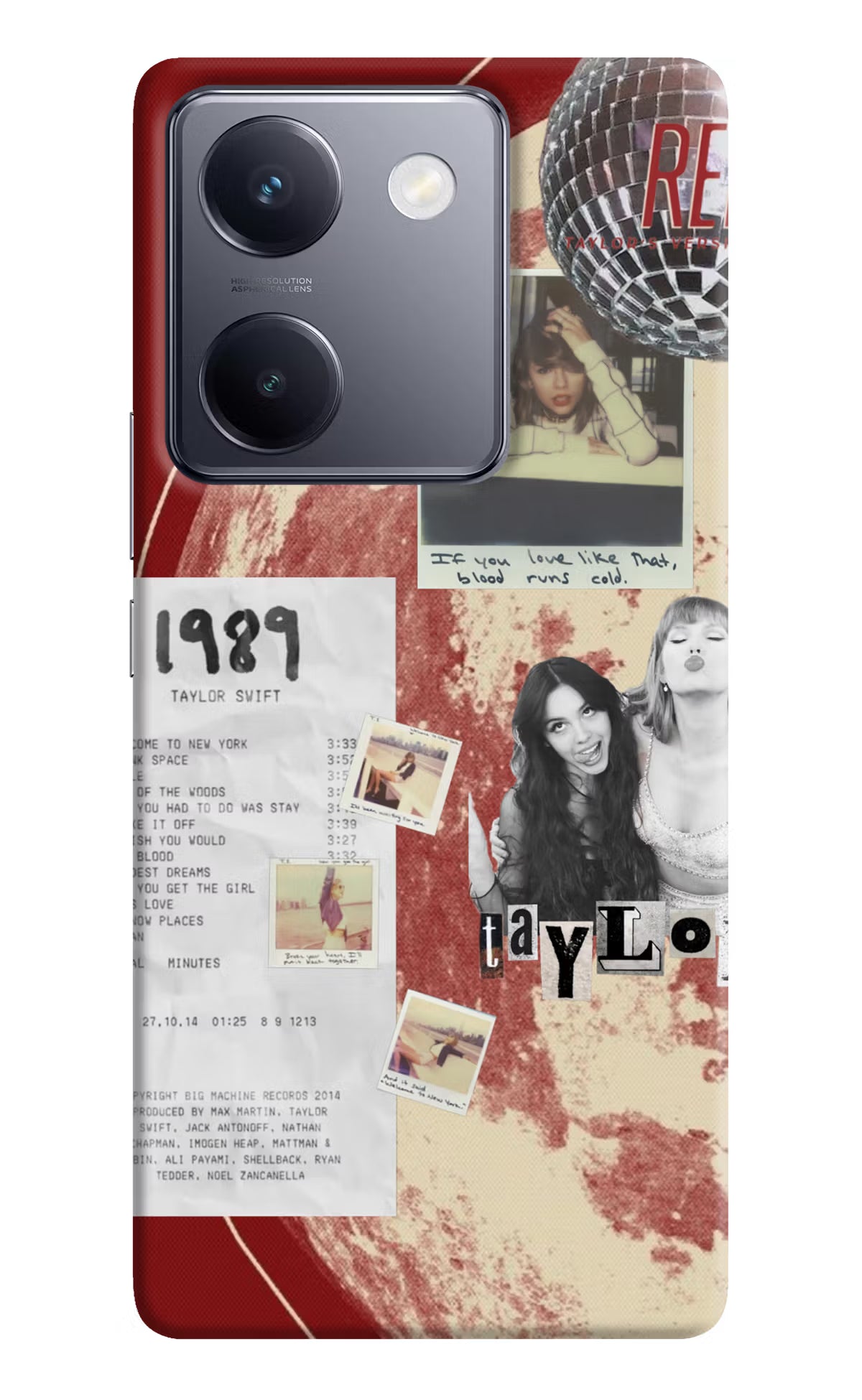 Taylor Swift Vivo Y200 Pro Back Cover