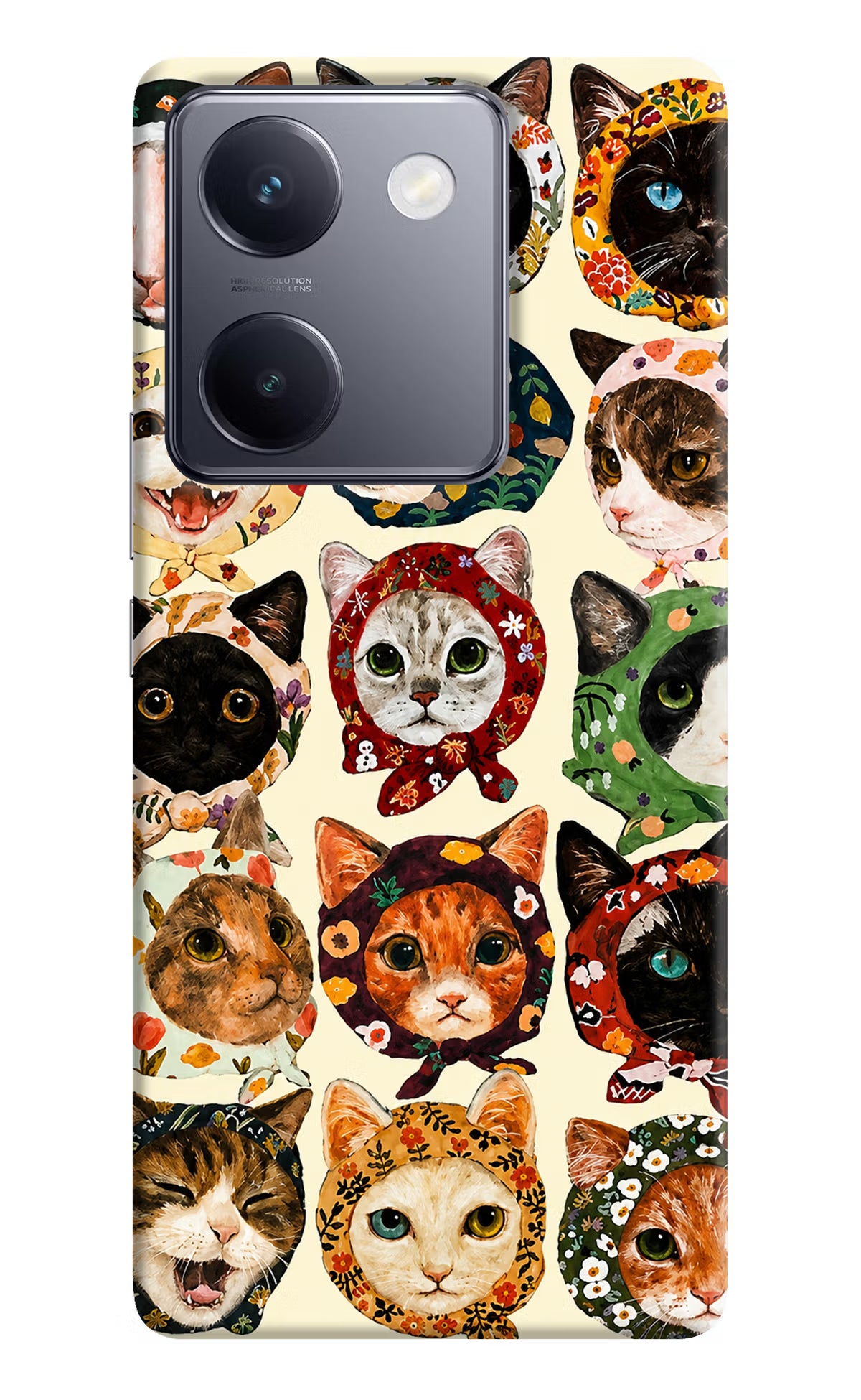 Cool Cat Vivo Y200 Pro Back Cover