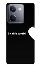 This World Vivo Y200 Pro Hard Case Back Cover by Casekaro