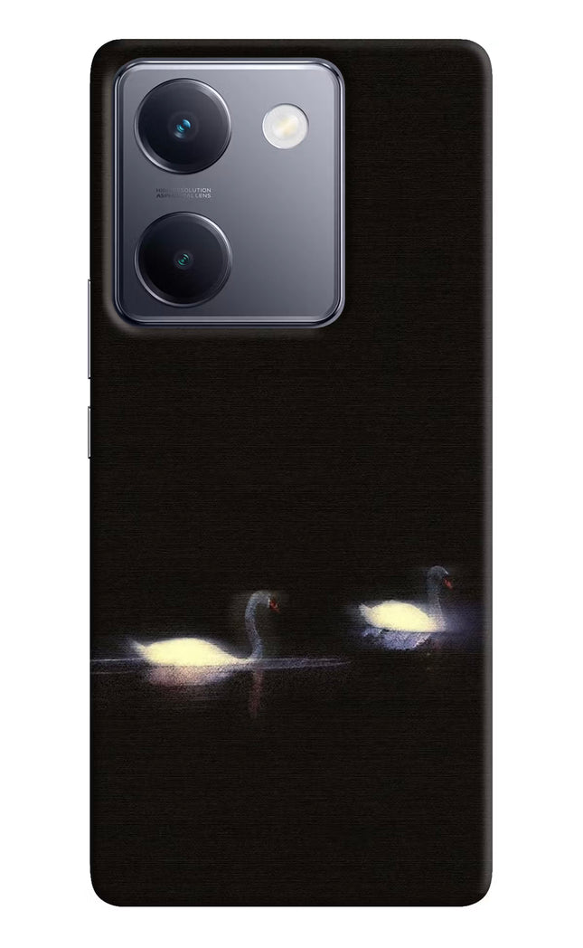 Silent Swans Vivo Y200 Pro Hard Case Back Cover by Casekaro