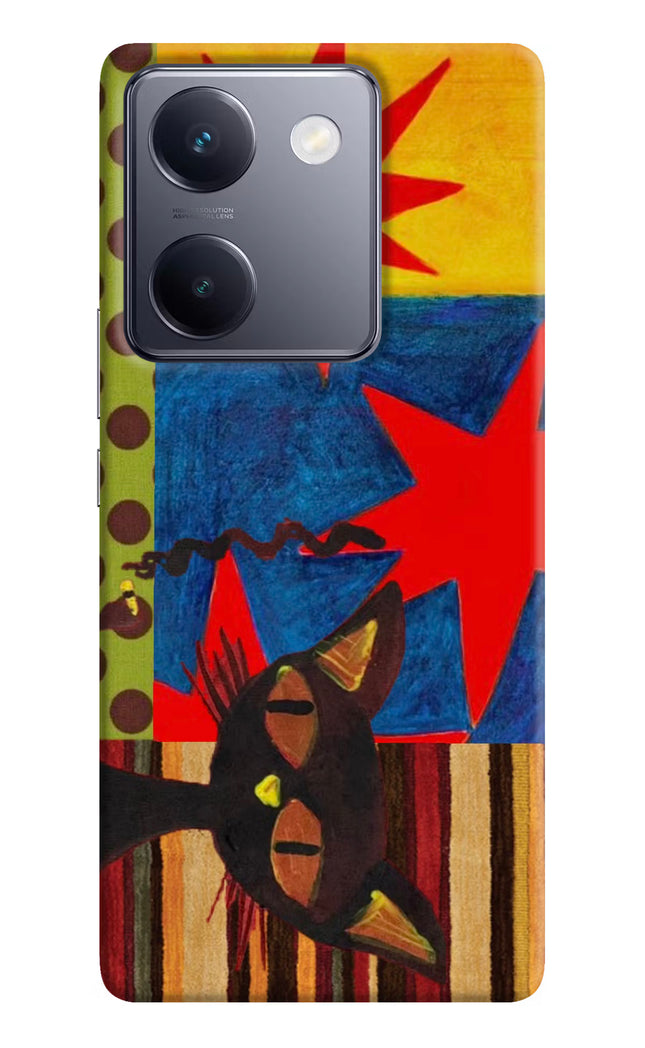 Pop Cat Vivo Y200 Pro Hard Case Back Cover by Casekaro