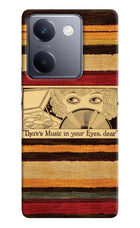 Vinyl Stripes Vivo Y200 Pro Hard Case Back Cover by Casekaro