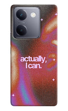 Pink Aura Vivo Y200 Pro Hard Case Back Cover by Casekaro