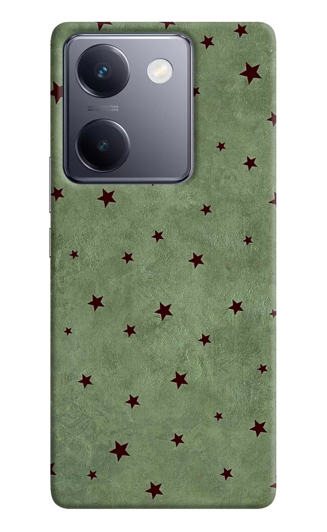 Green Stars Vivo Y200 Pro Hard Case Back Cover by Casekaro