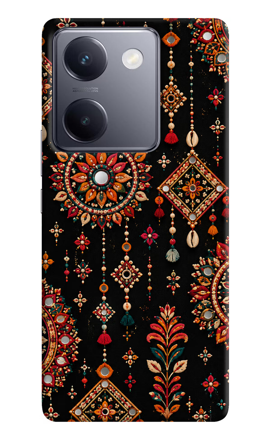 Boho Noir Vivo Y200 Pro Back Cover, Hard case