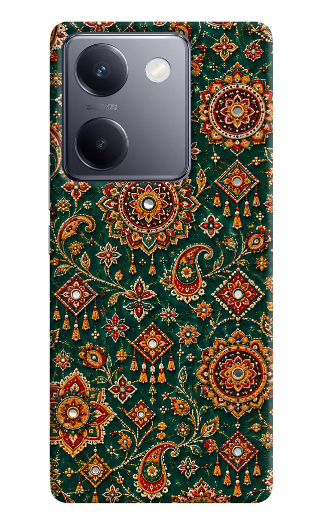 Green Pataka Vivo Y200 Pro Hard Case Back Cover by Casekaro