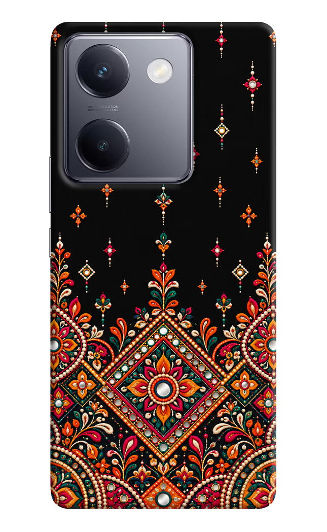 Noir Mehfil Vivo Y200 Pro Hard Case Back Cover by Casekaro