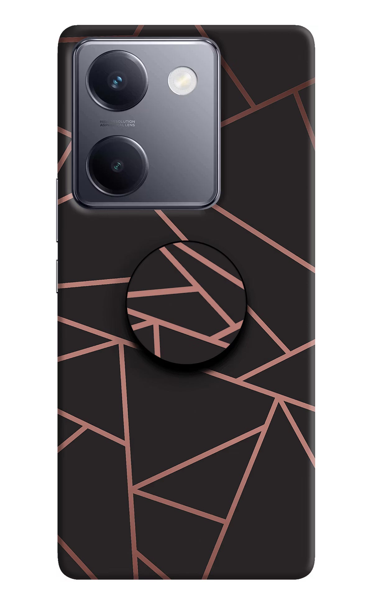 Geometric Pattern Vivo Y200 Pro Pop Case by Casekaro
