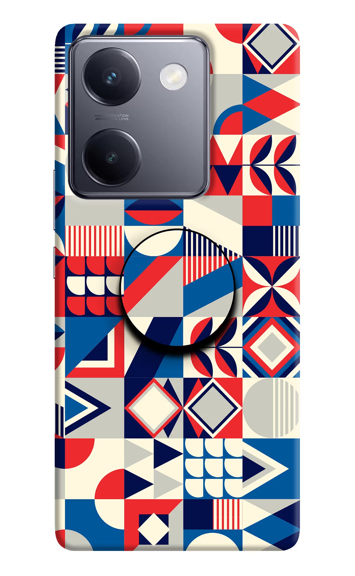 Colorful Pattern Vivo Y200 Pro Pop Case by Casekaro