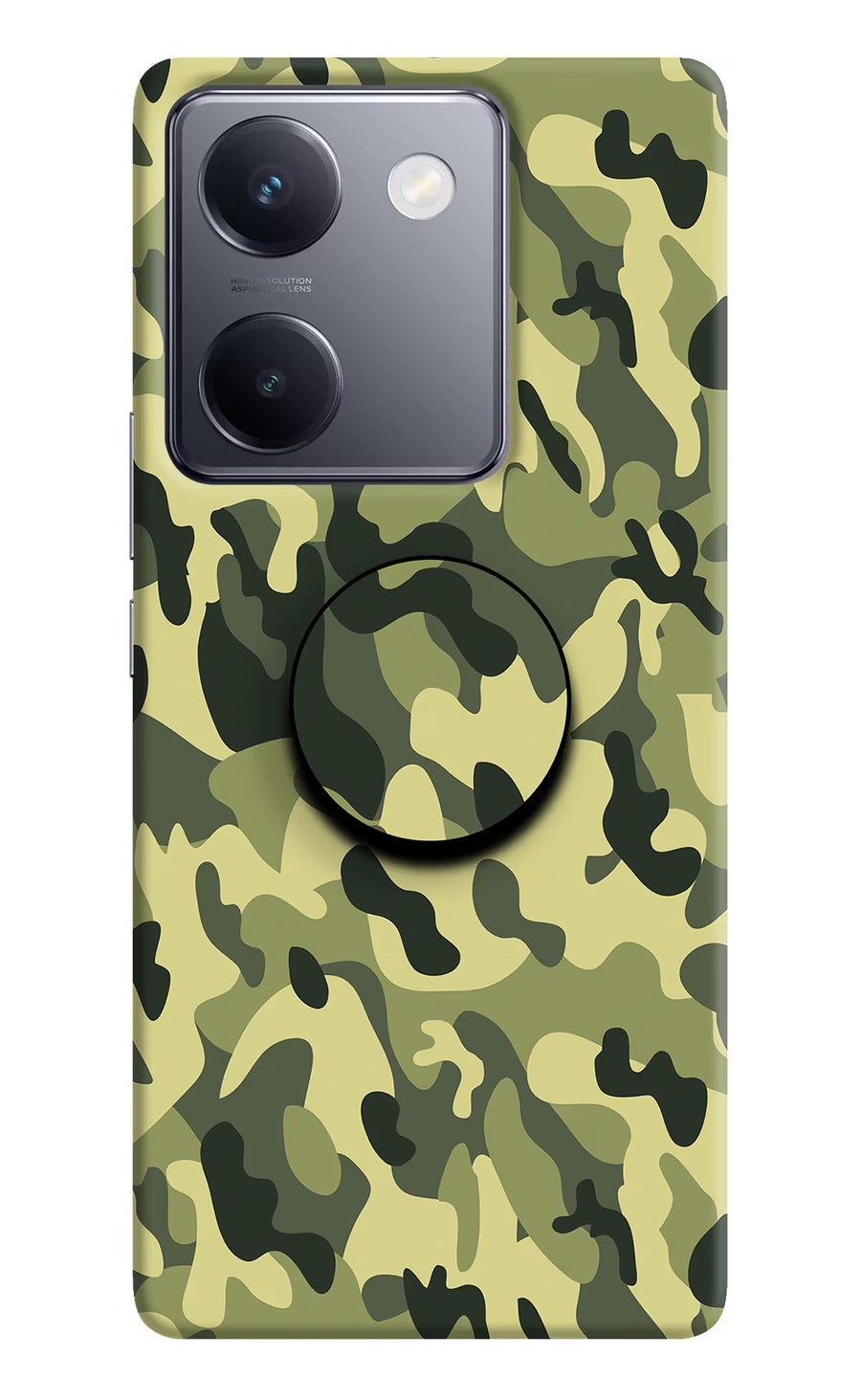Camouflage Vivo Y200 Pro Pop Case, Hard case
