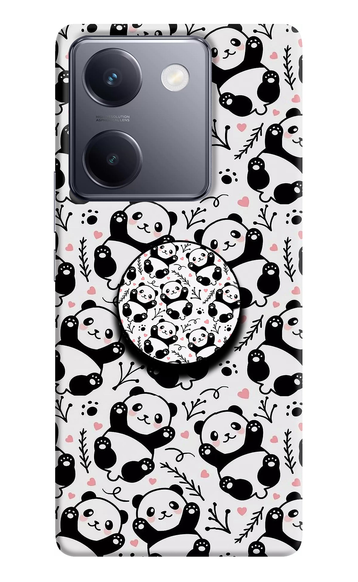 Cute Panda Vivo Y200 Pro Pop Case