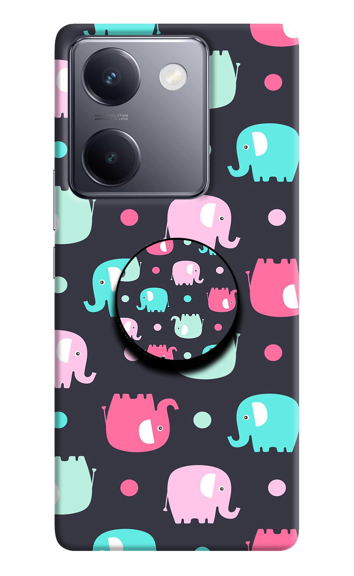 Baby Elephants Vivo Y200 Pro Pop Case