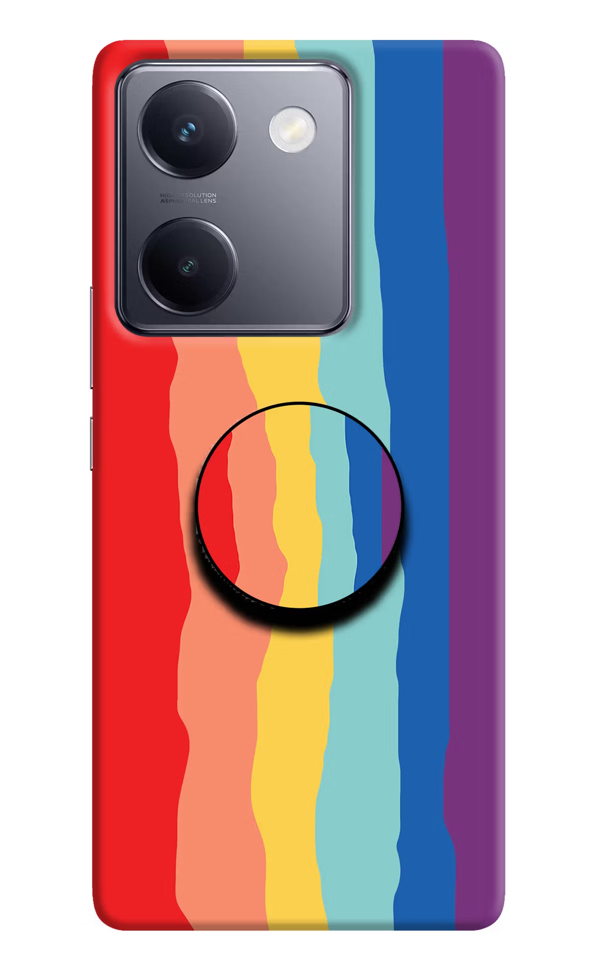 Rainbow Vivo Y200 Pro Pop Case by Casekaro