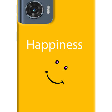 Happiness With Smiley Moto Edge 50 Fusion Hard Case Back Cover by Casekaro