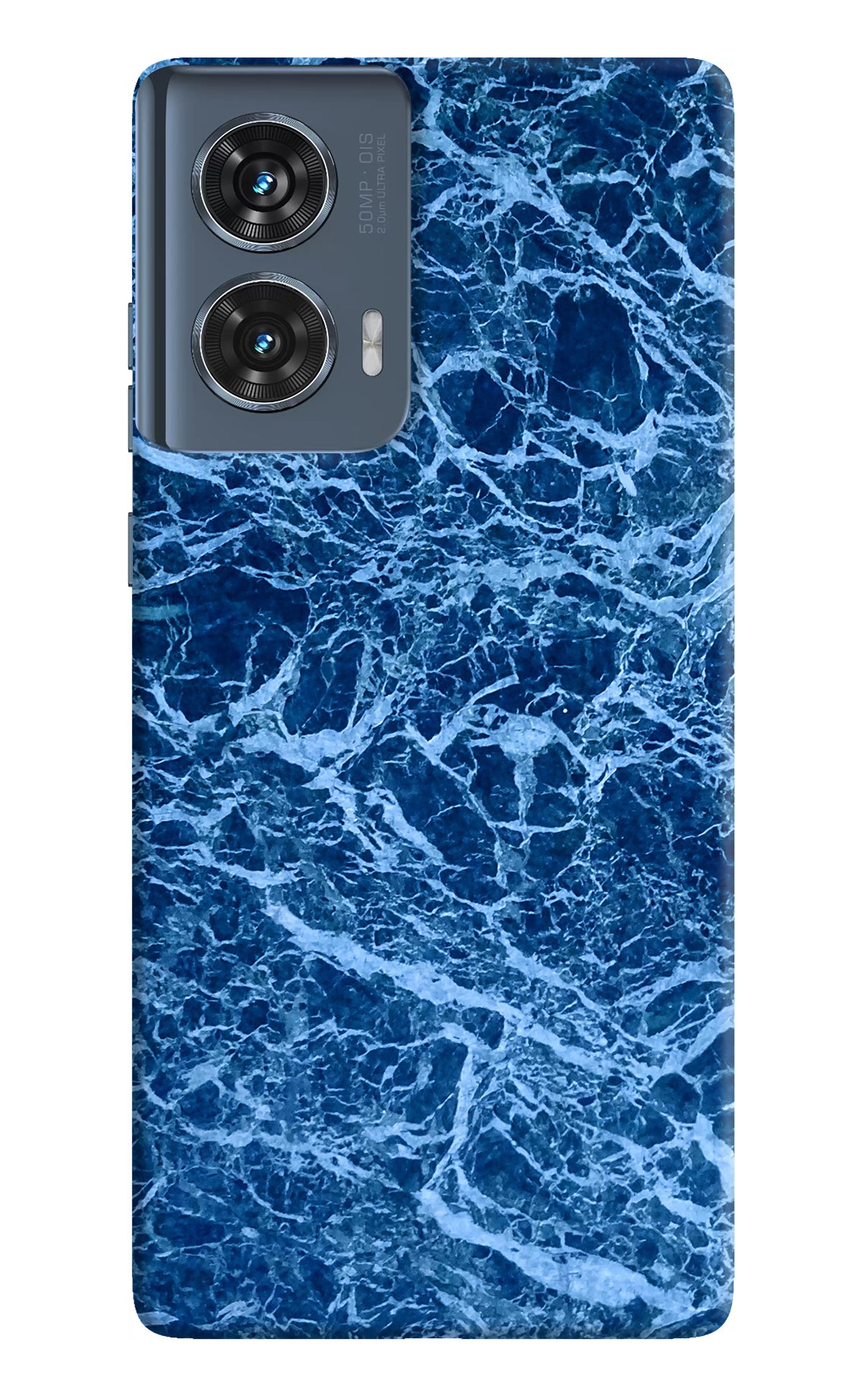 Blue Marble Moto Edge 50 Fusion Back Cover