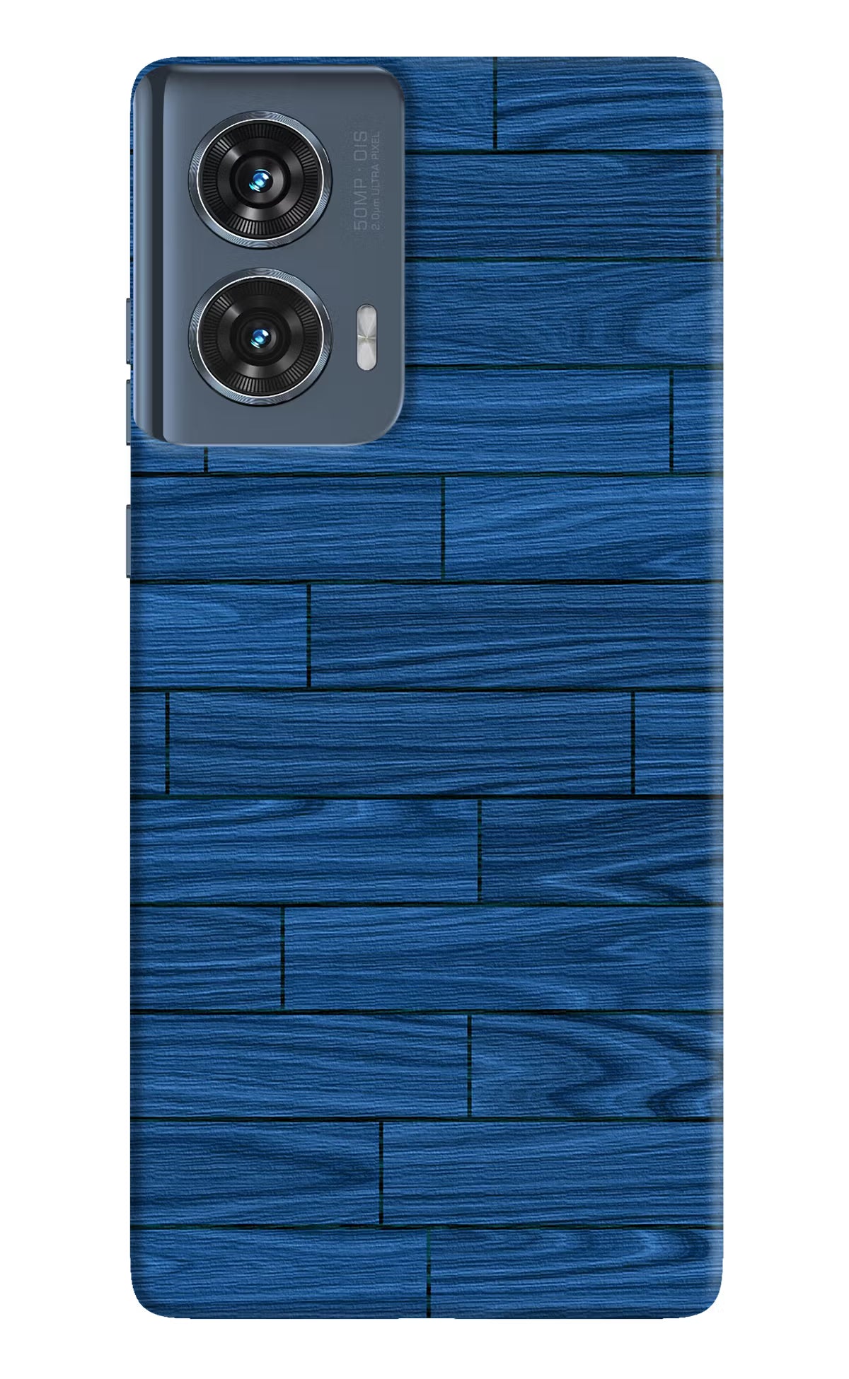 Wooden Texture Moto Edge 50 Fusion Hard Case Back Cover by Casekaro