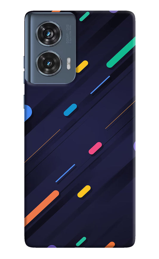 Abstract Design Moto Edge 50 Fusion Hard Case Back Cover by Casekaro