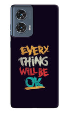 Everything Will Be Ok Moto Edge 50 Fusion Hard Case Back Cover by Casekaro