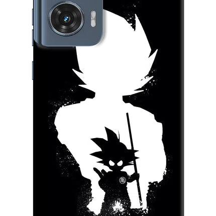 Goku Shadow Moto Edge 50 Fusion Hard Case Back Cover by Casekaro
