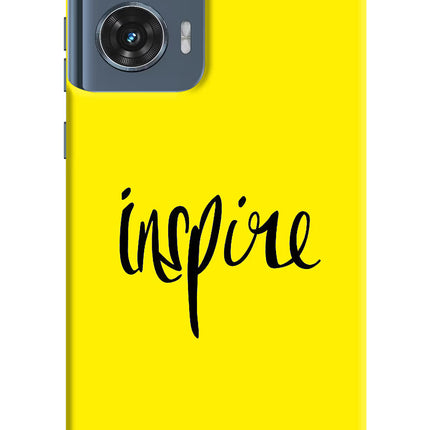Inspire Moto Edge 50 Fusion Hard Case Back Cover by Casekaro