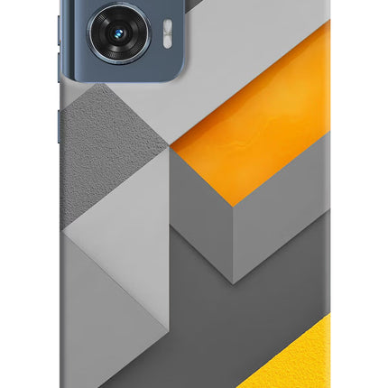 Abstract Moto Edge 50 Fusion Hard Case Back Cover by Casekaro
