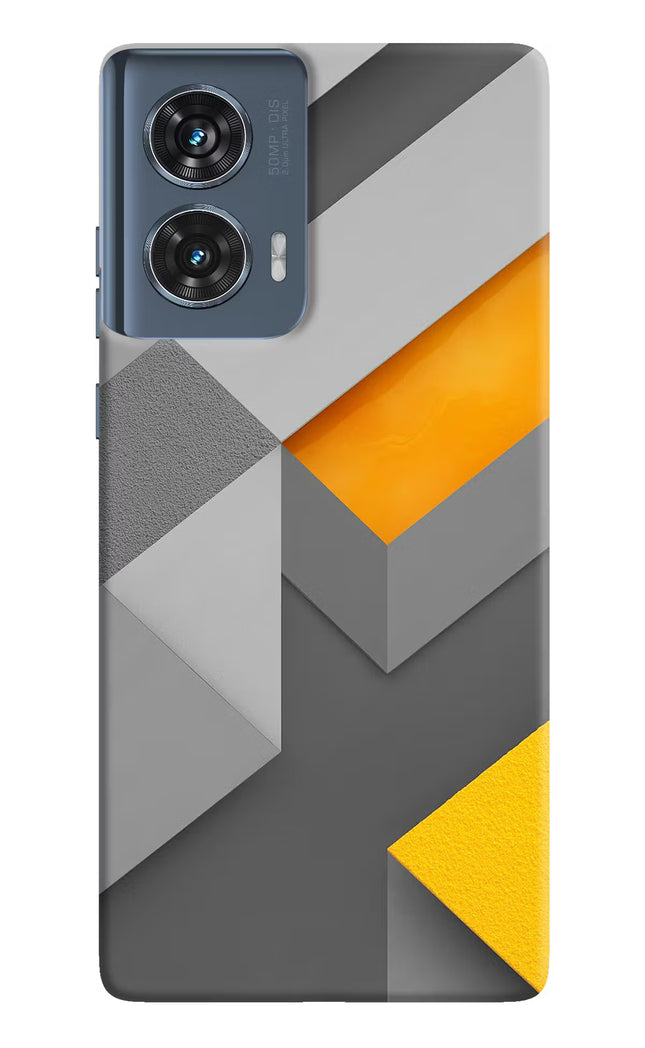 Abstract Moto Edge 50 Fusion Hard Case Back Cover by Casekaro