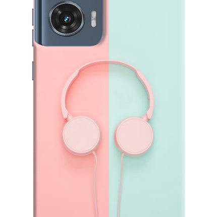Music Lover Moto Edge 50 Fusion Hard Case Back Cover by Casekaro