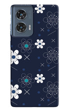 Flowers Moto Edge 50 Fusion Hard Case Back Cover by Casekaro
