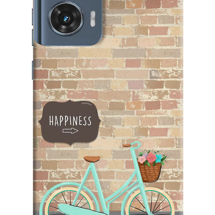 Happiness Artwork Moto Edge 50 Fusion Hard Case Back Cover by Casekaro