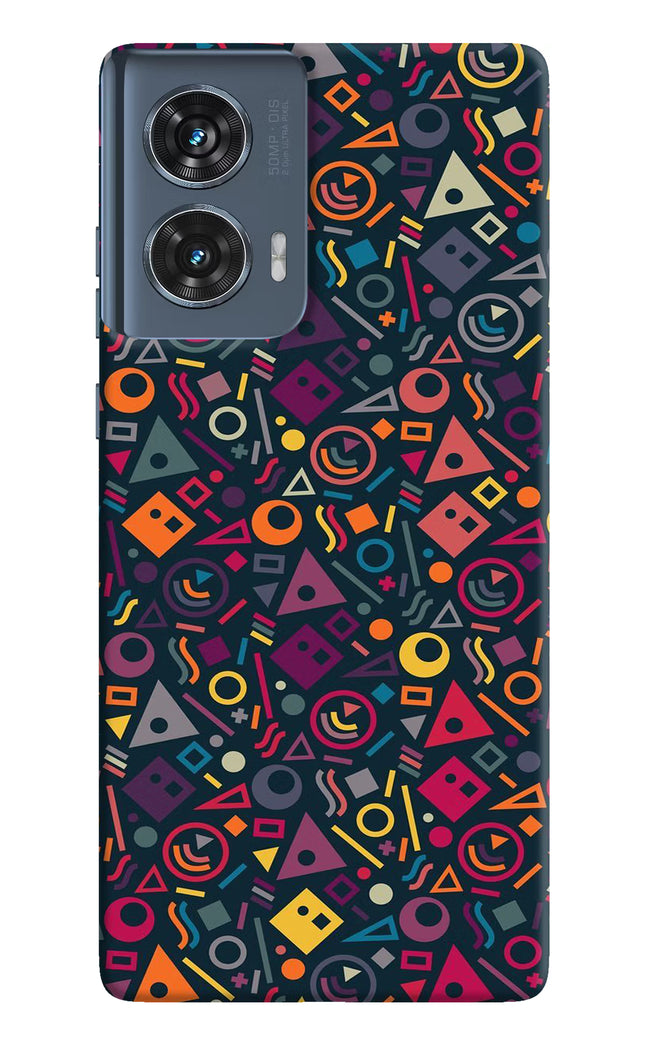 Geometric Abstract Moto Edge 50 Fusion Hard Case Back Cover by Casekaro